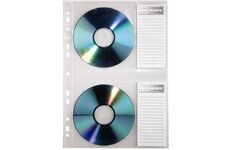 Hama 78352 CD ORDNERH.20 DIN A4  Transpa 10 S