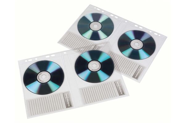 Hama 78352 CD ORDNERH.20 DIN A4 Transpa 10 S