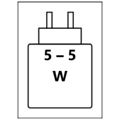 Ladegerät Label