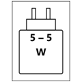 Ladegerät Label