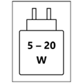 Ladegerät Label