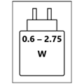 Ladegerät Label