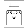 Ladegerät Label