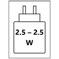Ladegerät Label