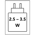 Ladegerät Label