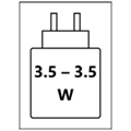 Ladegerät Label